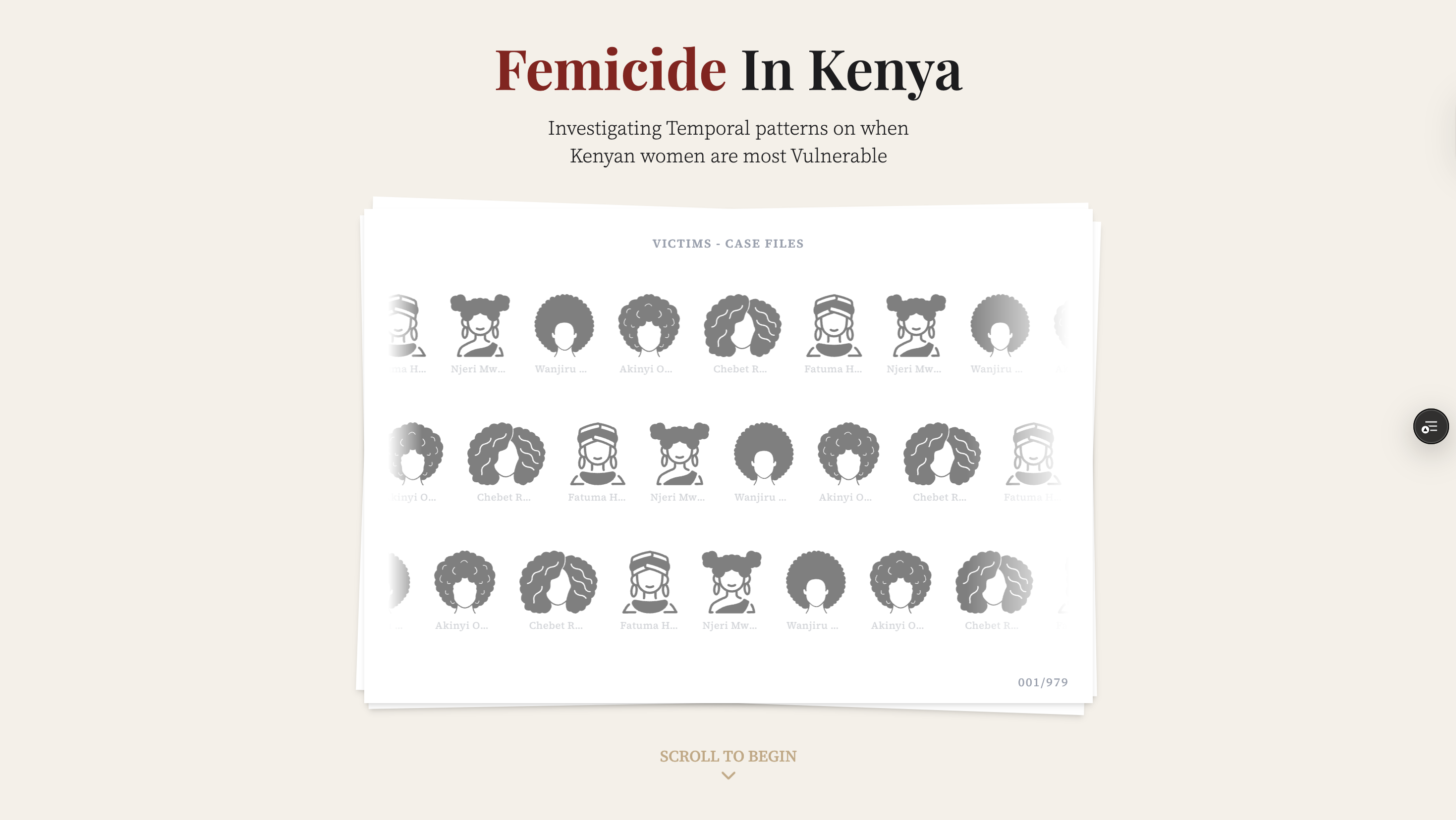The Names We Don't Say: Mapping Kenya's Femicide Crisis